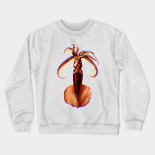 Giant Squid Fringed Crewneck Sweatshirt